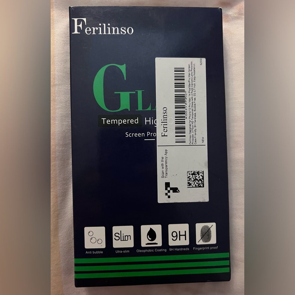 Ferilinso Tempered Glass Screen Protector
